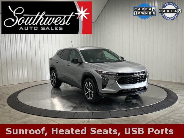 used 2025 Chevrolet Trax car, priced at $24,141