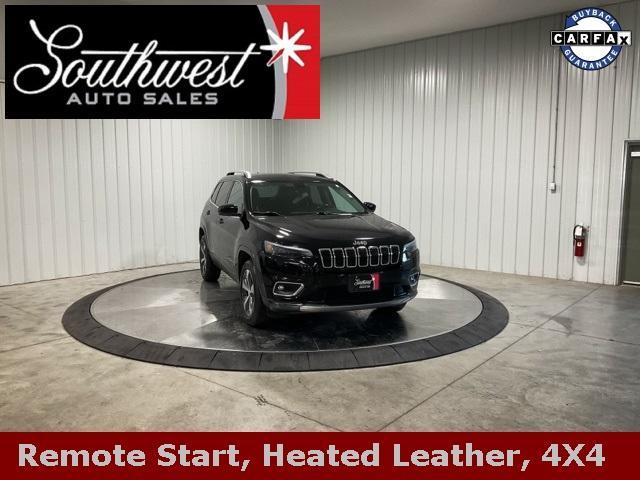 used 2019 Jeep Cherokee car, priced at $17,178