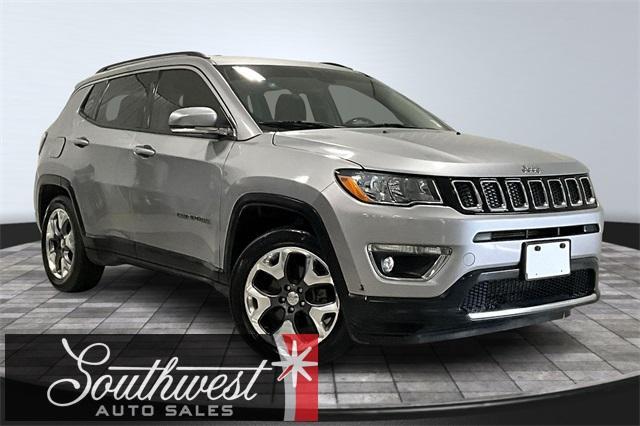 used 2020 Jeep Compass car, priced at $13,534