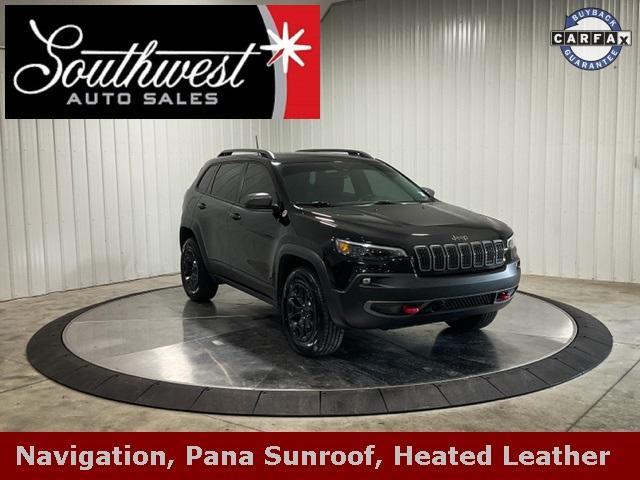 used 2021 Jeep Cherokee car, priced at $21,831