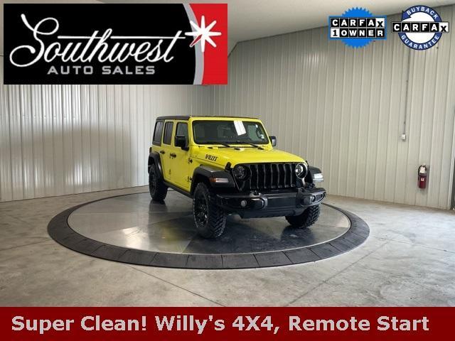 used 2023 Jeep Wrangler car, priced at $35,059