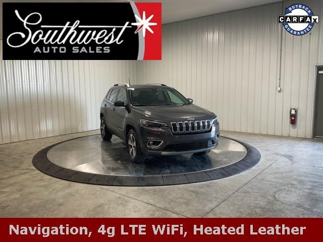 used 2020 Jeep Cherokee car, priced at $18,060