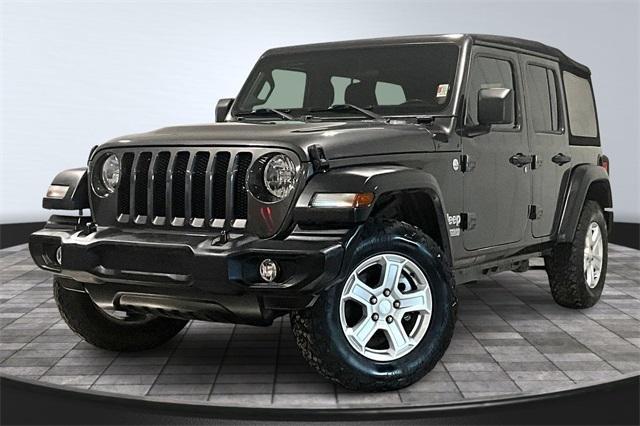 used 2021 Jeep Wrangler Unlimited car, priced at $21,426