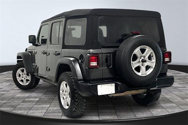 used 2021 Jeep Wrangler Unlimited car, priced at $21,426