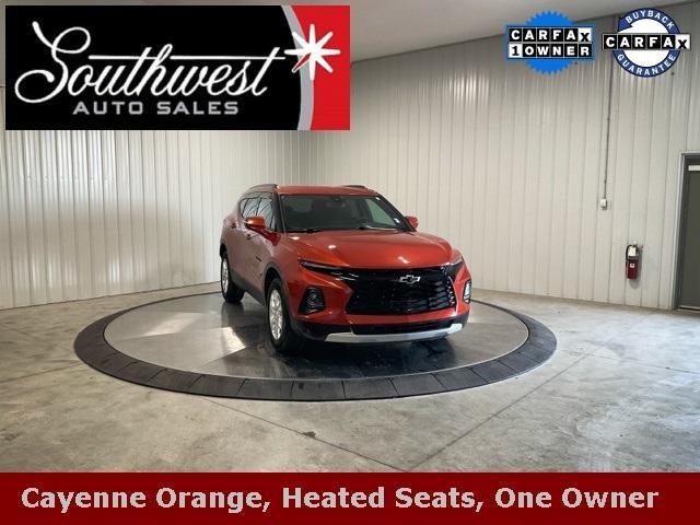 used 2021 Chevrolet Blazer car, priced at $21,459