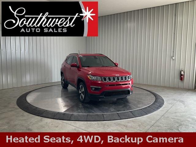 used 2018 Jeep Compass car, priced at $12,943