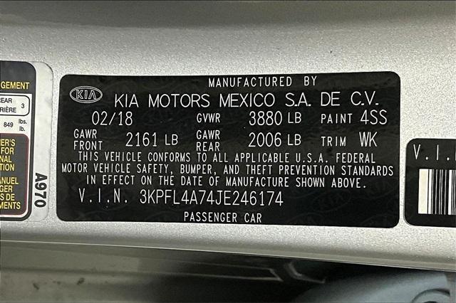 used 2018 Kia Forte car, priced at $11,356