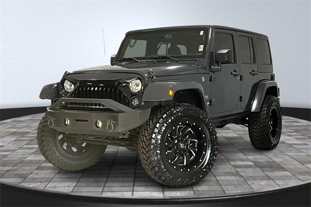 used 2017 Jeep Wrangler Unlimited car, priced at $22,371