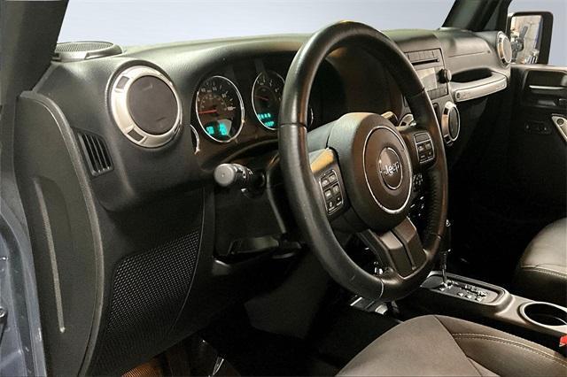 used 2017 Jeep Wrangler Unlimited car, priced at $22,371