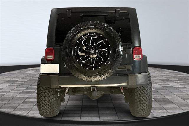 used 2017 Jeep Wrangler Unlimited car, priced at $22,371
