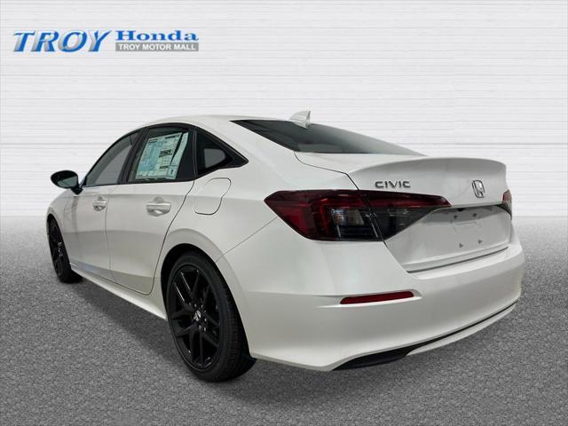 new 2026 Honda Civic car, priced at $28,200