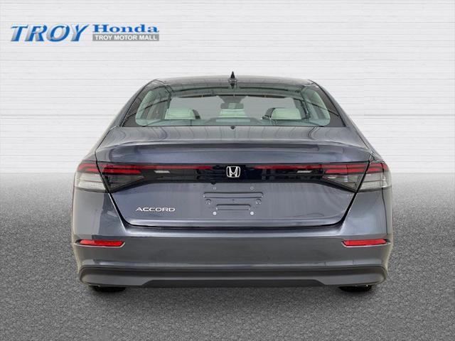 new 2025 Honda Accord car, priced at $29,445