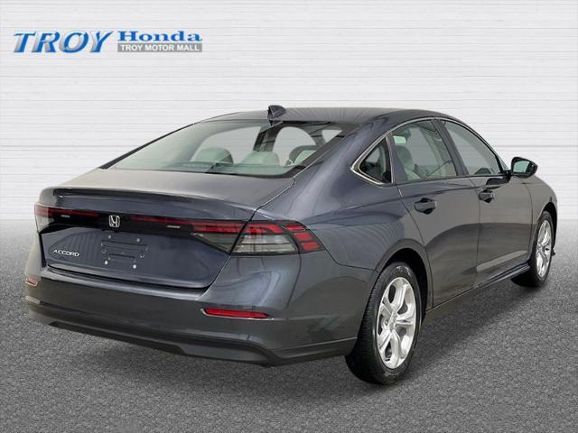 new 2025 Honda Accord car, priced at $29,445
