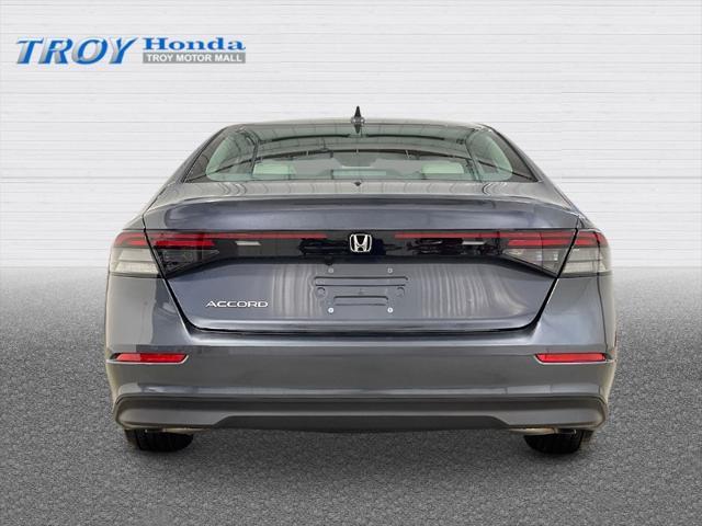 new 2025 Honda Accord car, priced at $29,445