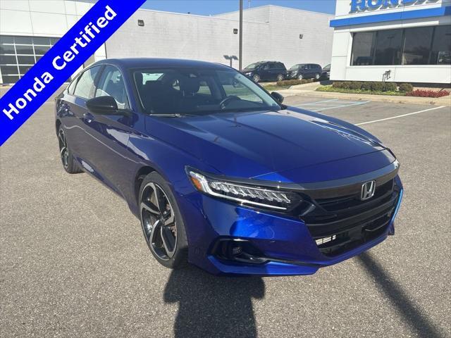 used 2021 Honda Accord car, priced at $24,590