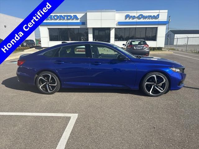 used 2021 Honda Accord car, priced at $24,590