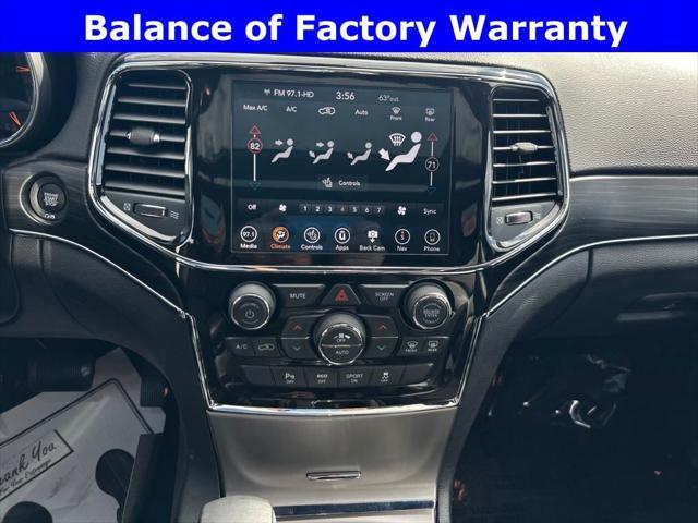 used 2021 Jeep Grand Cherokee car, priced at $30,990