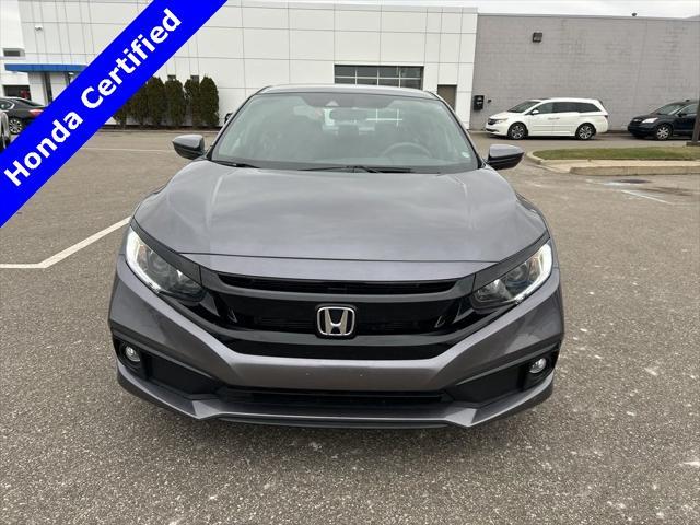 used 2021 Honda Civic car, priced at $22,990