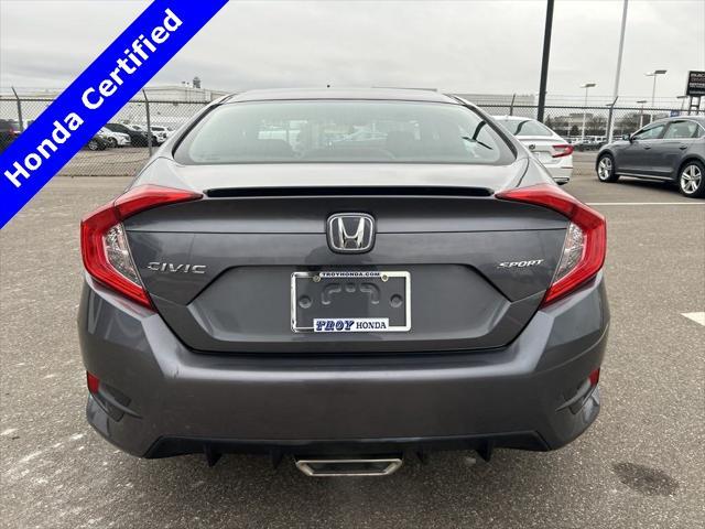 used 2021 Honda Civic car, priced at $22,990