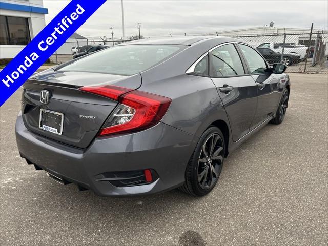 used 2021 Honda Civic car, priced at $22,990