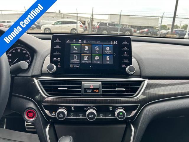 used 2022 Honda Accord car, priced at $25,590