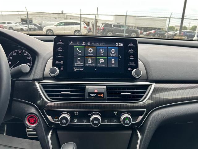 used 2022 Honda Accord car, priced at $25,590
