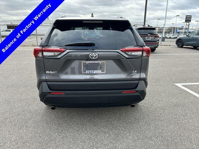 used 2021 Toyota RAV4 car, priced at $24,490