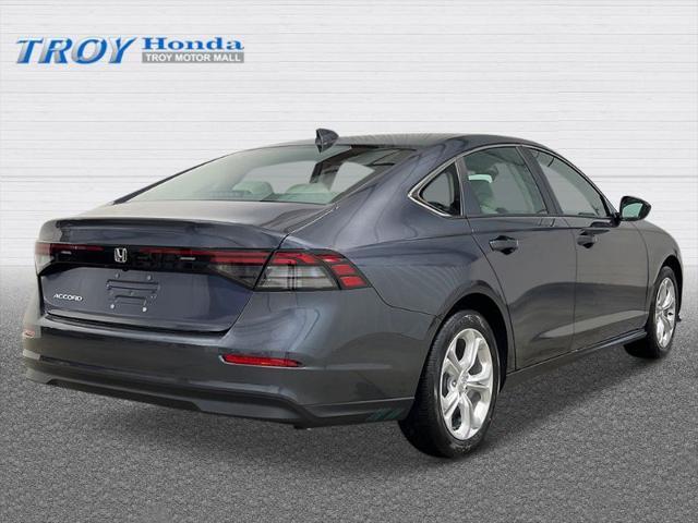 new 2025 Honda Accord car, priced at $29,445