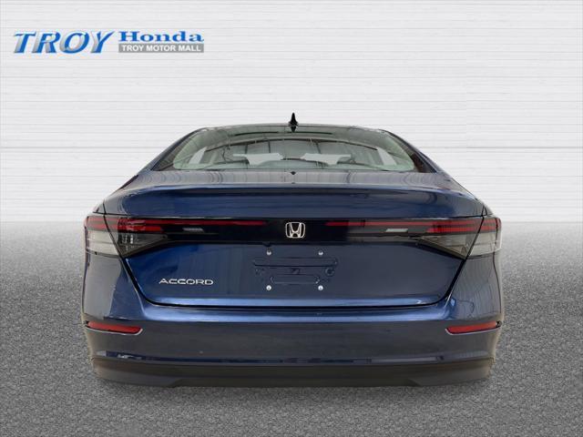 new 2025 Honda Accord car, priced at $31,710