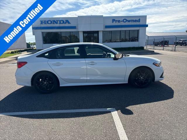 used 2023 Honda Civic car, priced at $24,590