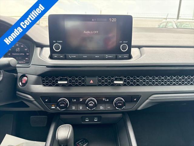 used 2023 Honda Accord car, priced at $27,490