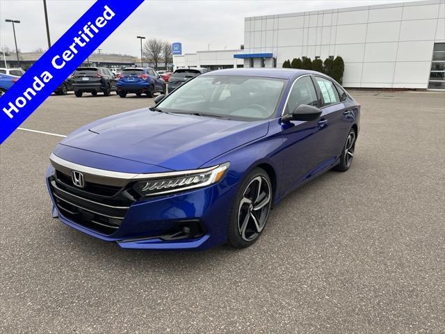 used 2021 Honda Accord car, priced at $23,990