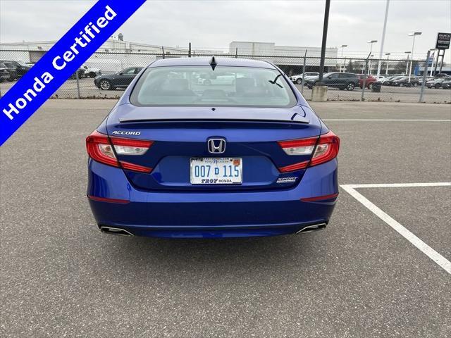 used 2021 Honda Accord car, priced at $23,990