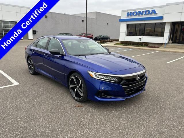 used 2021 Honda Accord car, priced at $23,990