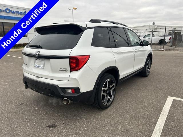 used 2022 Honda Passport car, priced at $35,990