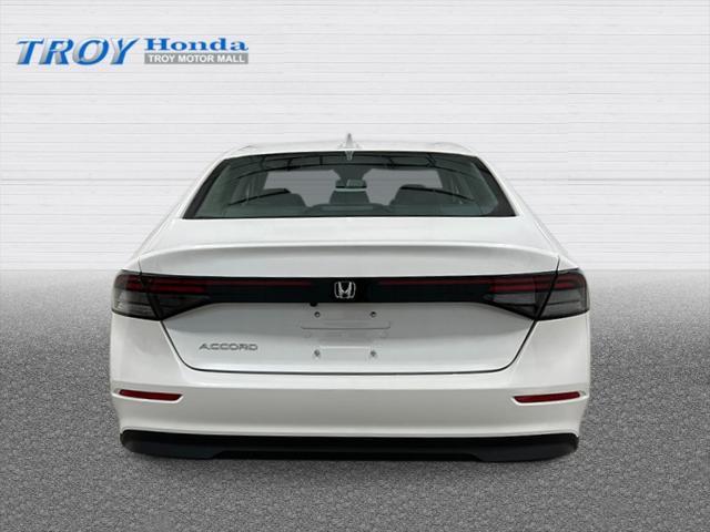 new 2025 Honda Accord car, priced at $29,400
