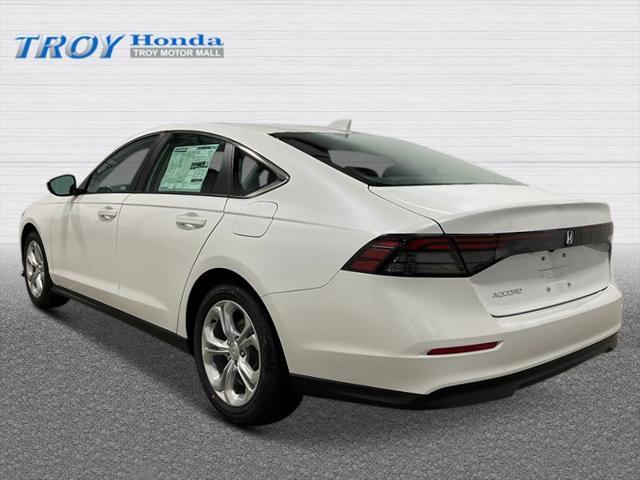 new 2025 Honda Accord car, priced at $29,400