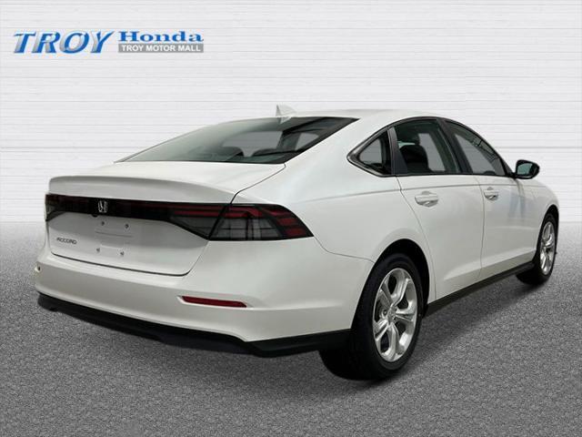 new 2025 Honda Accord car, priced at $29,400