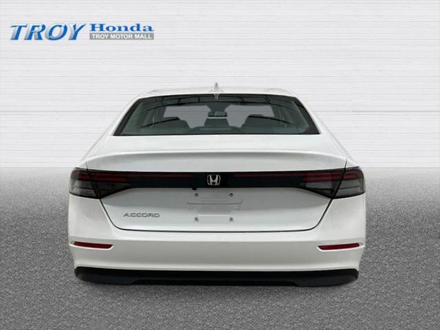 new 2025 Honda Accord car, priced at $29,400