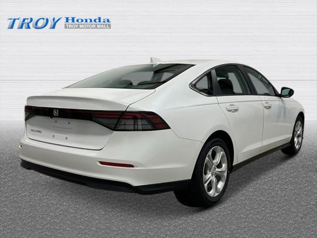 new 2025 Honda Accord car, priced at $29,400