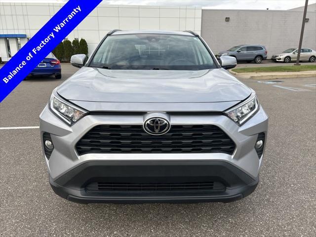 used 2021 Toyota RAV4 car, priced at $30,490