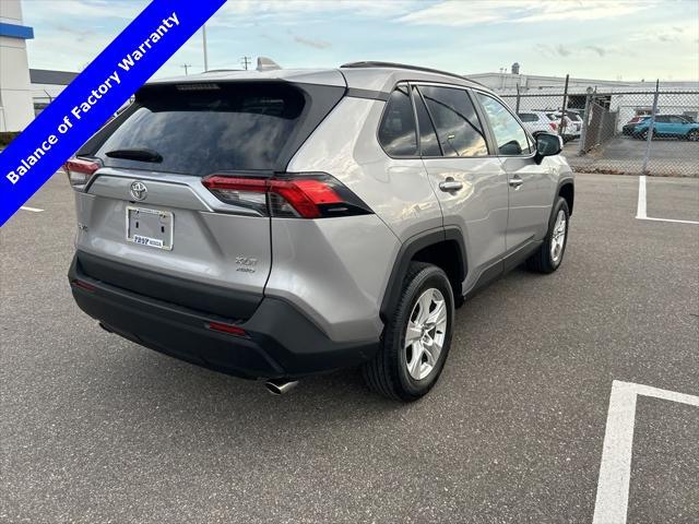 used 2021 Toyota RAV4 car, priced at $30,490