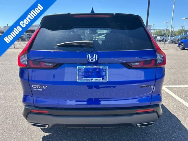 used 2024 Honda CR-V Hybrid car, priced at $34,490
