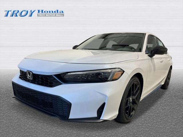 new 2025 Honda Civic car, priced at $29,055