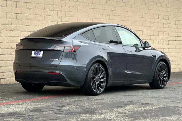 used 2022 Tesla Model Y car, priced at $34,991
