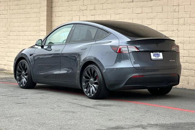 used 2022 Tesla Model Y car, priced at $34,991
