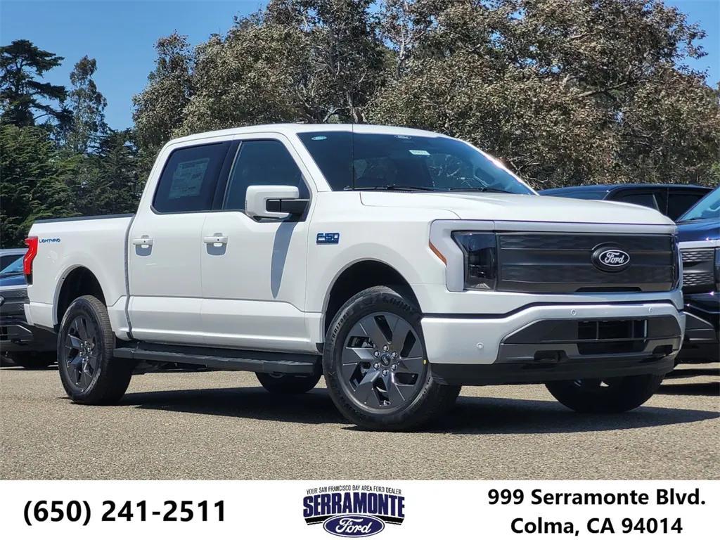 new 2025 Ford F-150 Lightning car, priced at $78,448