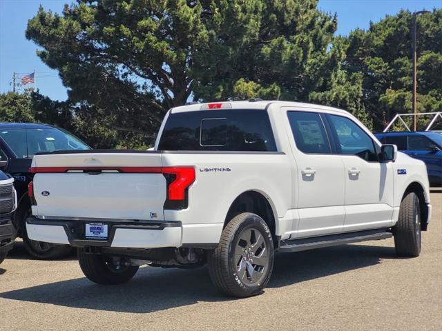 new 2025 Ford F-150 Lightning car, priced at $75,445
