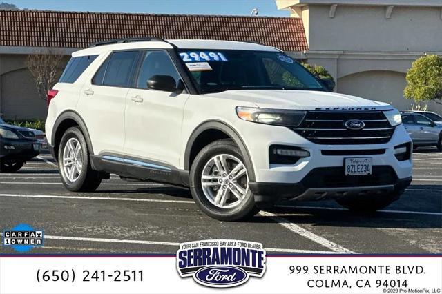 used 2021 Ford Explorer car, priced at $26,993