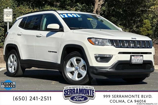 used 2019 Jeep Compass car, priced at $16,491